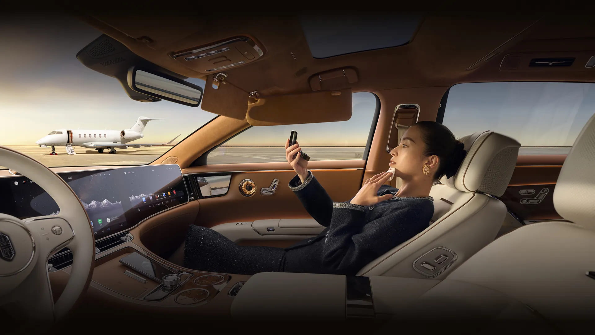 Екран пасажира